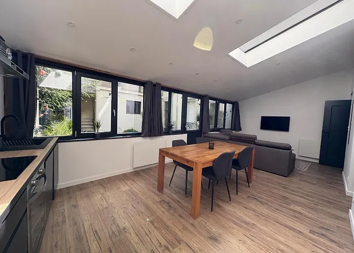 Apartament L'atelier Du - F2 Centre-ville Avec Cour *